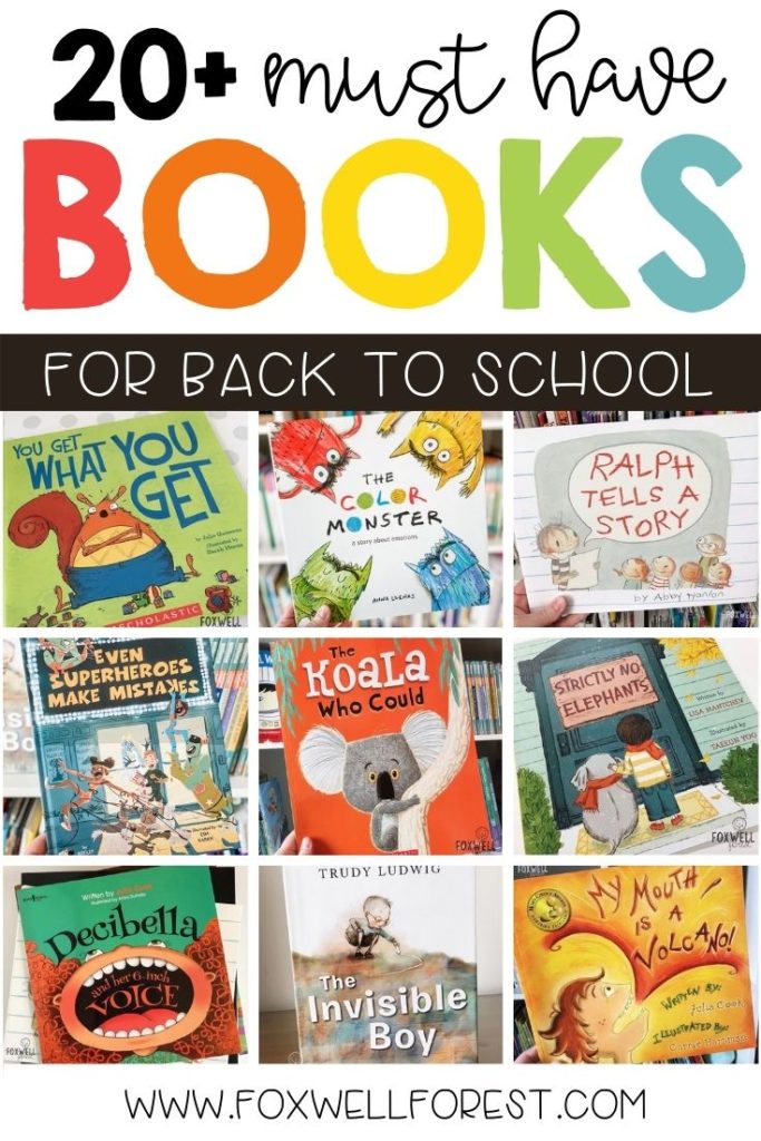 20+ Must Have Books for Back to School