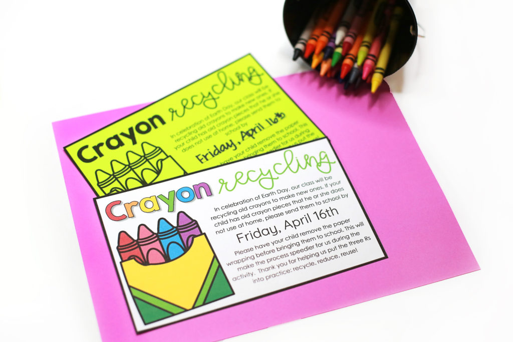 Recycled Crayons Activity