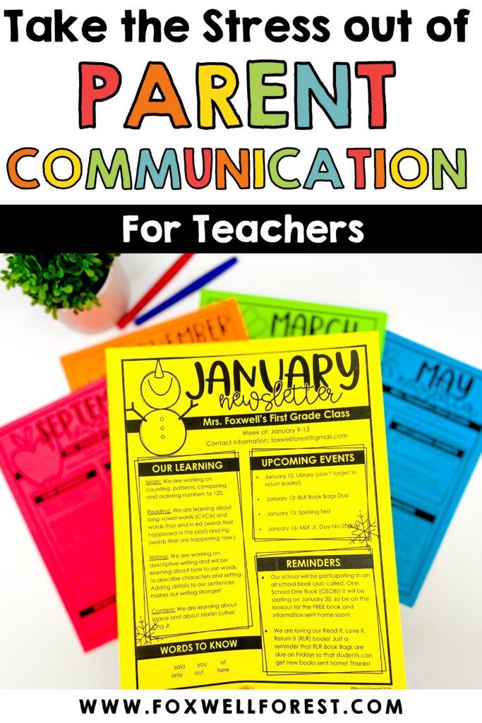 take the stress out of parent communication for teachers