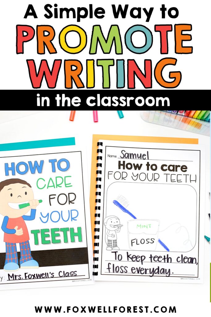 How do you promote writing in the classroom?